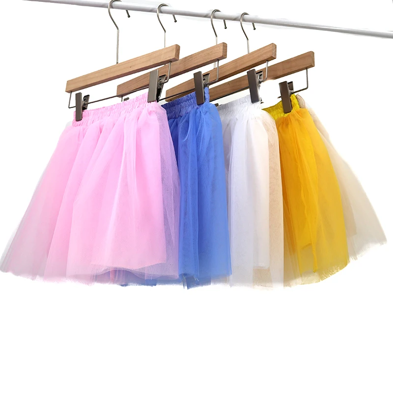 

Summer Womens Mini Tulle Skirt Fairy Style Custom Made Secret saia Voile Bouffant Puffy Fashion Skirt Short Tutu Skirts