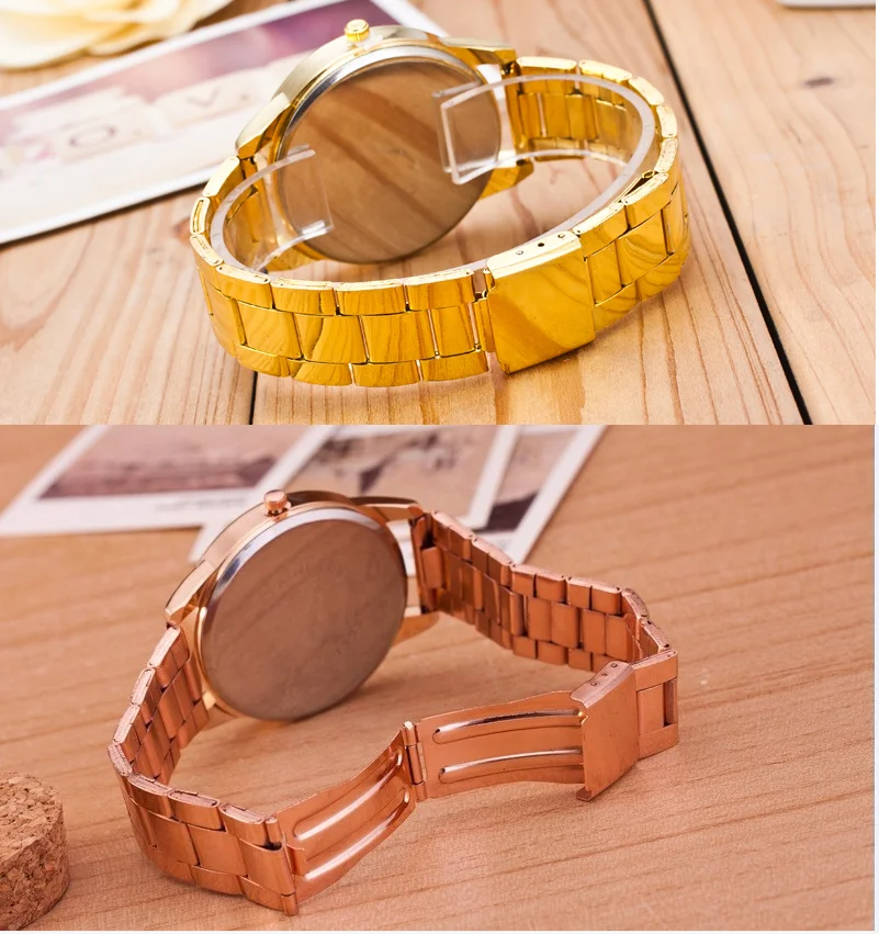 Reloj Mujer Новые модные повседневные брендовые CH женские часы из нержавеющей стали
