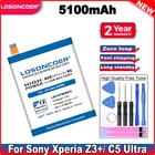 Аккумулятор LOSONCOER LIS1579ERPC 5100 мАч для Sony Xperia Z3 + Z4 Z3 Neo SO-03G C5 Ultra Dual E5506 E5553 E5533 E5563 Z3 Plus E6553