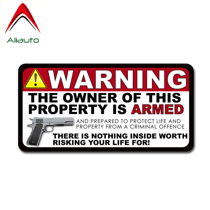 ПредупреПредупреждение ющая наклейка на автомобиль Aliauto Владелец этой