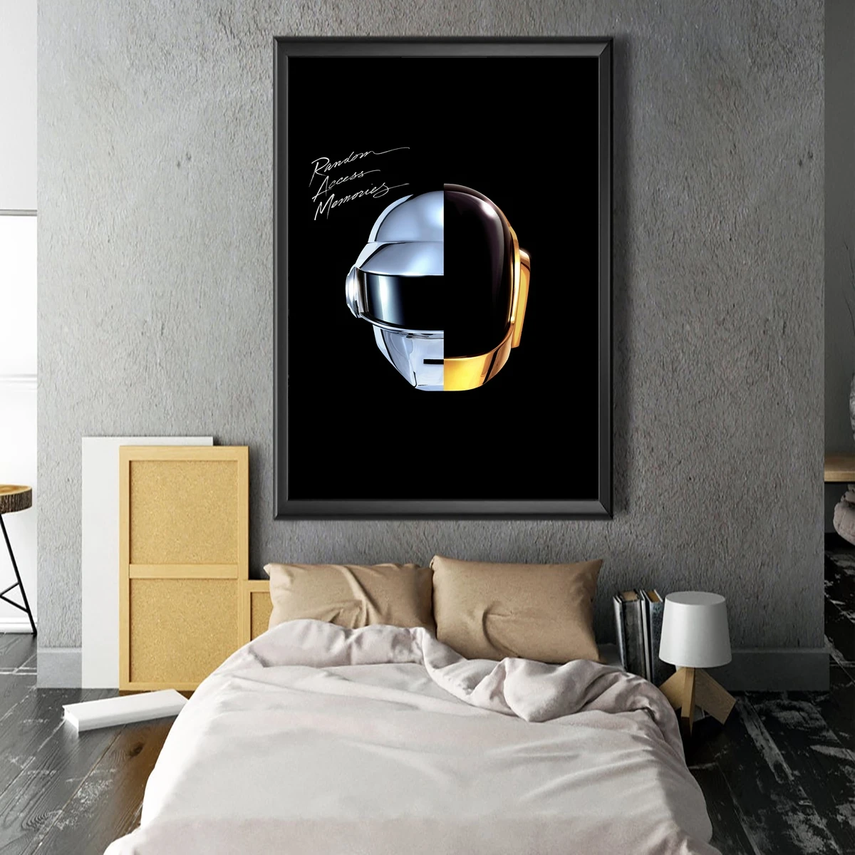 Daft панк случайный доступ воспоминания музыкальный альбом Обложка плакат рэп