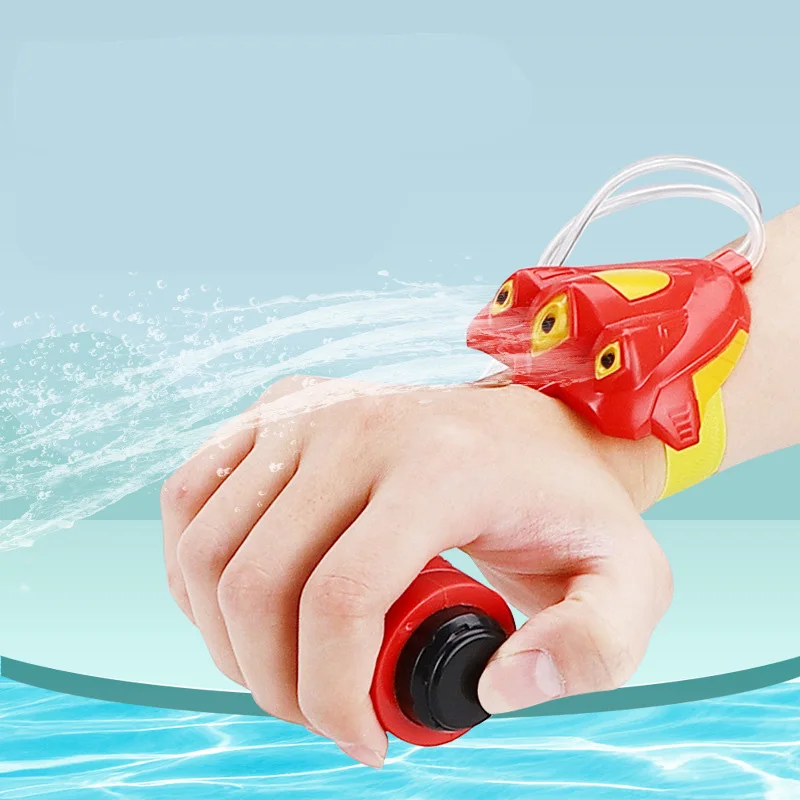

Baby Wrist Water Gun Toys Summer Beach Outdoor Shooter Toys Squirt Blaster Pistol Spray Bath Swim Game Toy Children Shower Tool