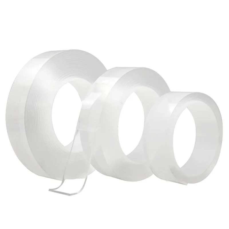 

Reusable Mutifunction Double-Sided Adhesive Nano Tape Traceless Washable Removable Tapes Indoor Outdoor Gel Grip Sticker 1/3/5M