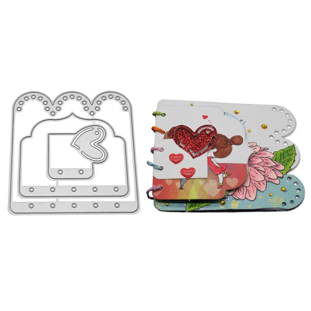 New Invitation Envelope Embossing Cutting Mold DIY Template Card Making Scrapbook Album Paper Process | Дом и сад