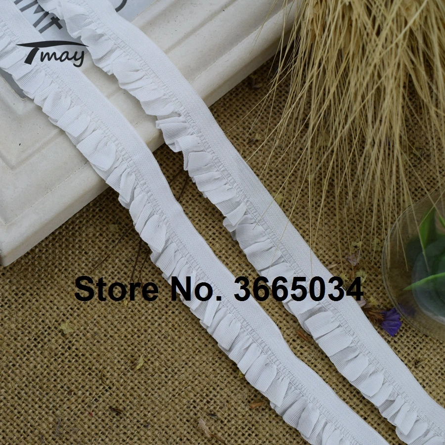 Эластичная лента для волос белая 20 мм (1605 дюйма)|Резинки| |