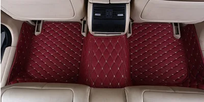 Специальные автомобильные коврики+ коврик на багажник для правого привода hyundai grand starex 8 9 местный-2010 водонепроницаемые коврики для автомобиля