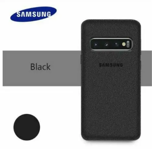 Для samsung Galaxy S10 Plus S10 Real Alcantara чехол роскошный материал чехол