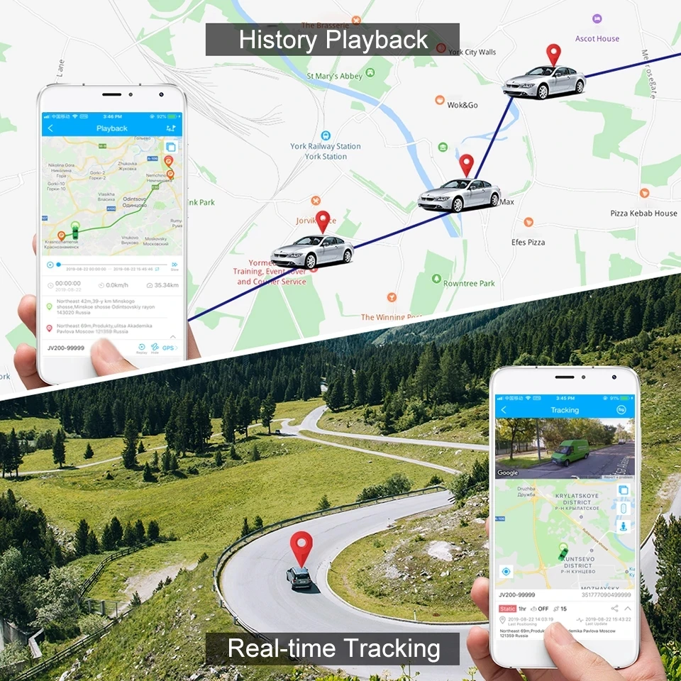 Concox JV200 автомобильный GPS-трекер GSM-локатор отключение топлива приложение для ПК в