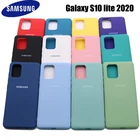 Мягкий силиконовый чехол для Samsung Galaxy S10 Lite, шелковистый сенсорный защитный чехол для Galaxy S10 lite 2020