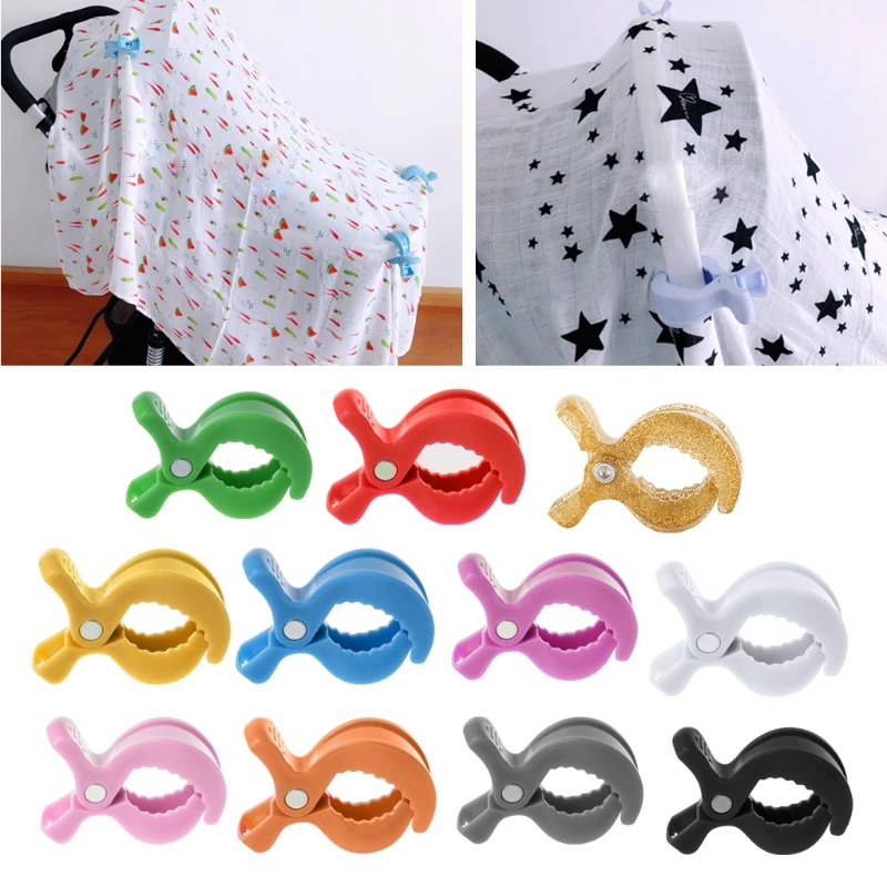 

Baby Car Seat Accessories Toy Lamp Pram Stroller Peg To Hook Cover Blanket Clips