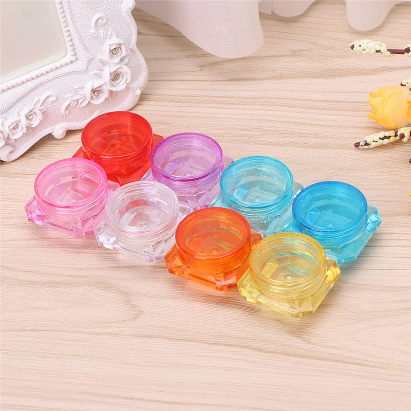 2 г/3 г/5 г дорожная Косметическая пустая банка для теней век макияж крем лица