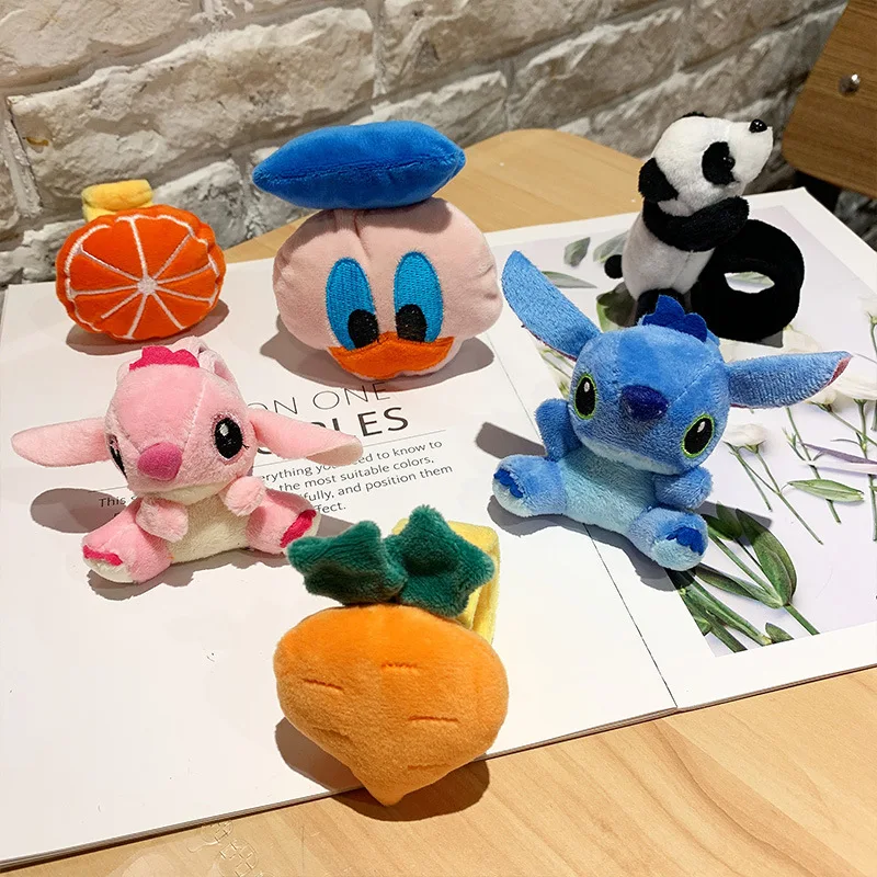 Милая панда поп круг персональный мультяшный плюшевый браслет аксессуары для