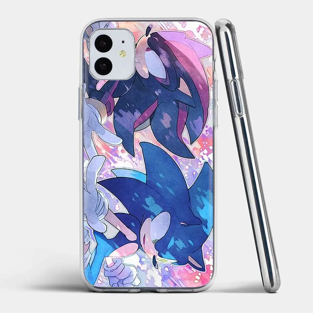 Для samsung Galaxy A3 A5 A7 A9 A8 Star Lite A6 Plus 2018 2015 2016 2017 мягкий чехол Крышка Серебряный Sonic The