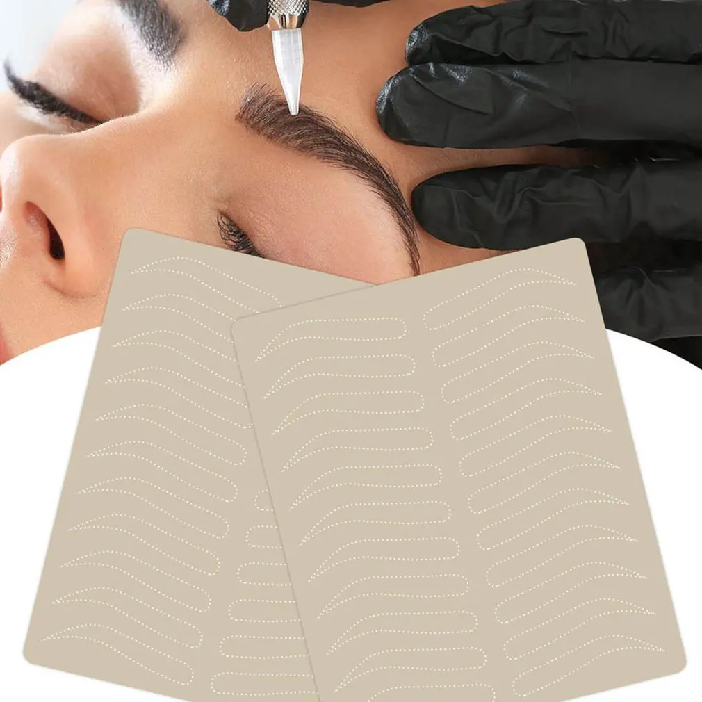 

Safe Practical Permanent Makeup Supplies For Eyebrow Microblading Practice Skin For Microblading Eyebrow Training