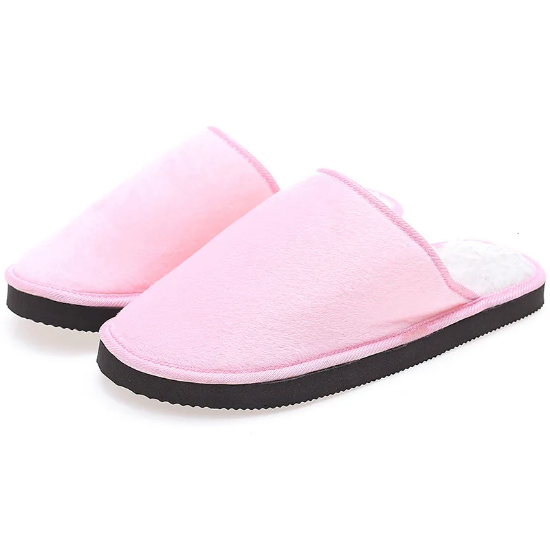 Женские домашние тапочки зимняя хлопковая швабра обувь для влюбленных