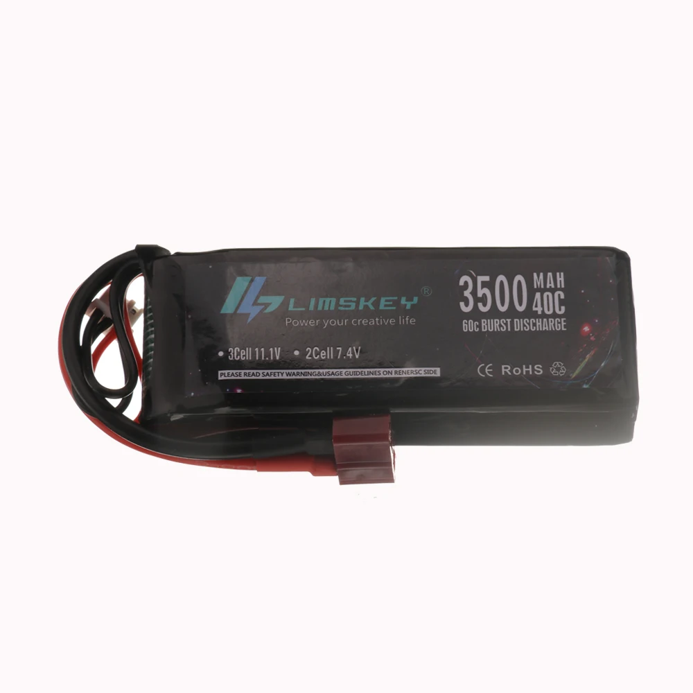 Аккумулятор 7 4 В для автомобиля Wltoys 144001 Модернизированный аккумулятор 2s 3500 мАч Lipo