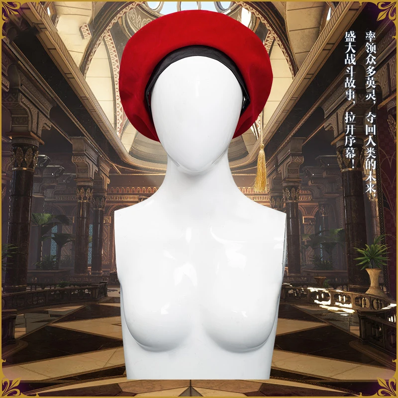 

Anime Fate/Grand Order FGO Caren Hortensia Red Dress Uniform Cosplay Costume Halloween Party Outfit For Women Men New 2021