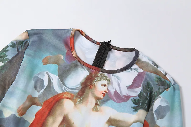 

Autumn Sexy Print Bodycon Rompers Womens Jumpsuit Streetwear Fitness O Neck Long Sleeve Leggings Body Jumpsuit Women Clothes