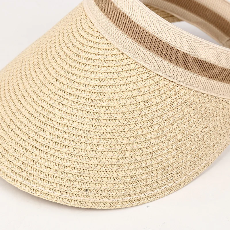 Новинка летняя женская дизайнерская пляжная пустая Панама Женская Регулируемая