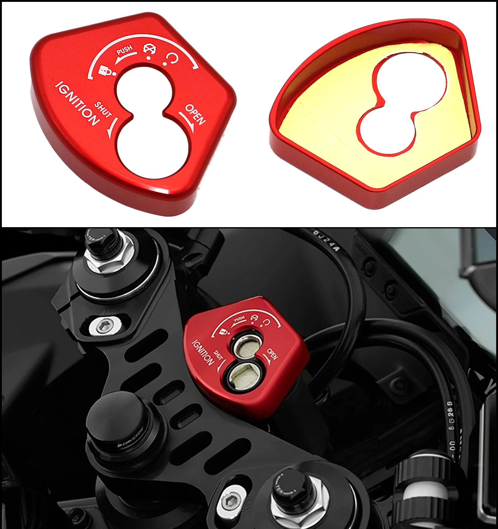 Запчасти для мотоциклов выключатель зажигания электрический ключ защитная