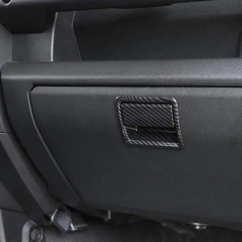 

2 Pcs Car Accessories: 1 Pcs Storage Box Switch Handle Decorative Cover & 1 Pcs Top Antenna Cover Trim