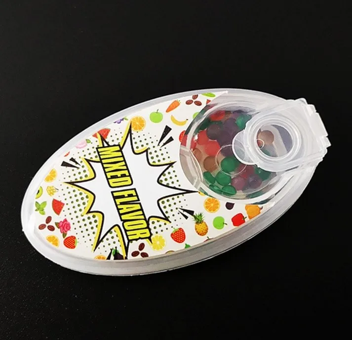 100 шт. смешанные капсулы ментола с фруктовым вкусом Мятные бусины