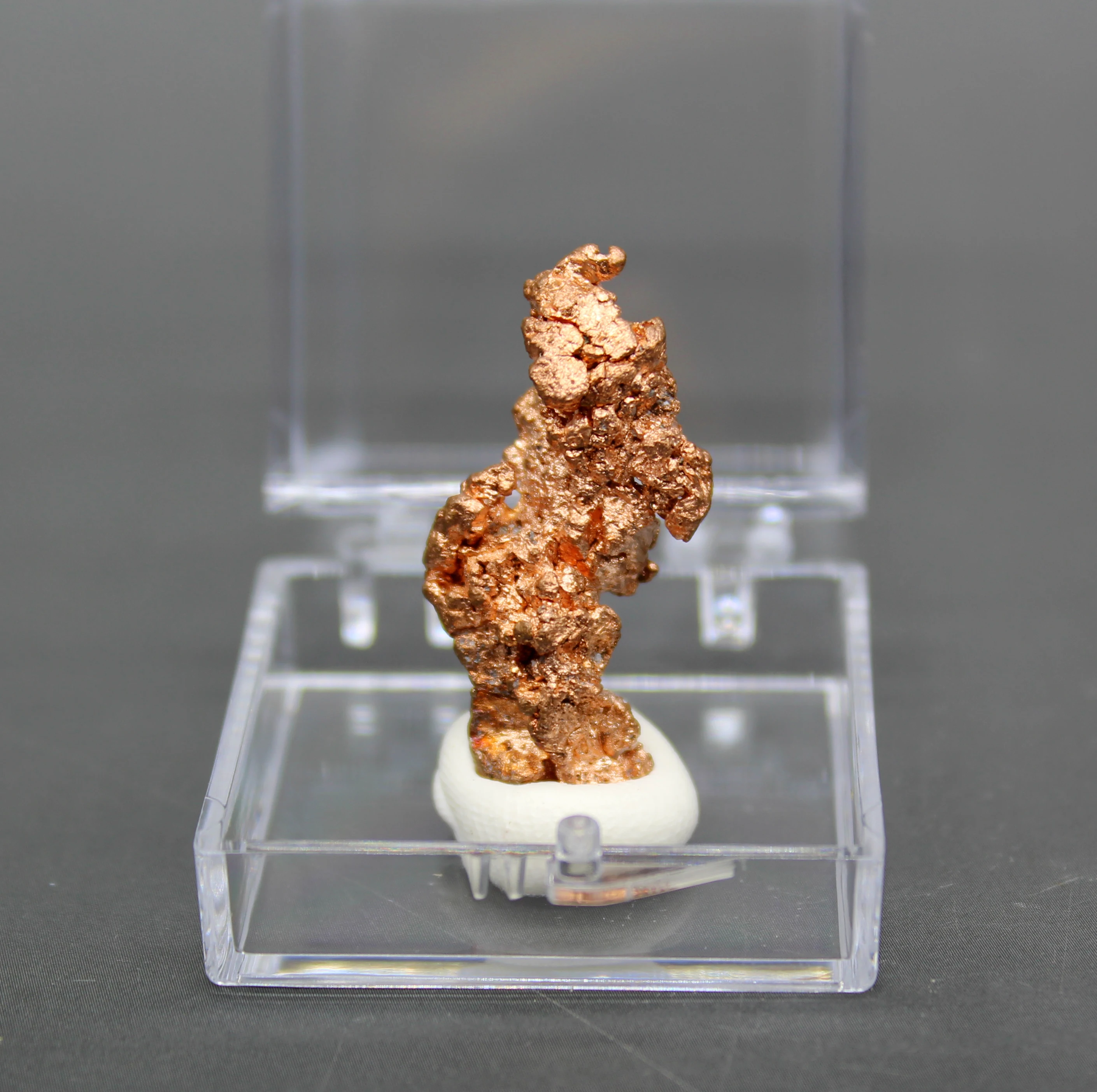 

BEST! 100% Rare Natural copper mineral specimens Stones and crystals Healing crystal from china free shipping box size 3.4 cm