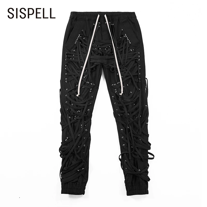 

Женские лоскутные брюки с высокой талией SISPELL, уличные брюки с эластичной резинкой на талии, осень 2020