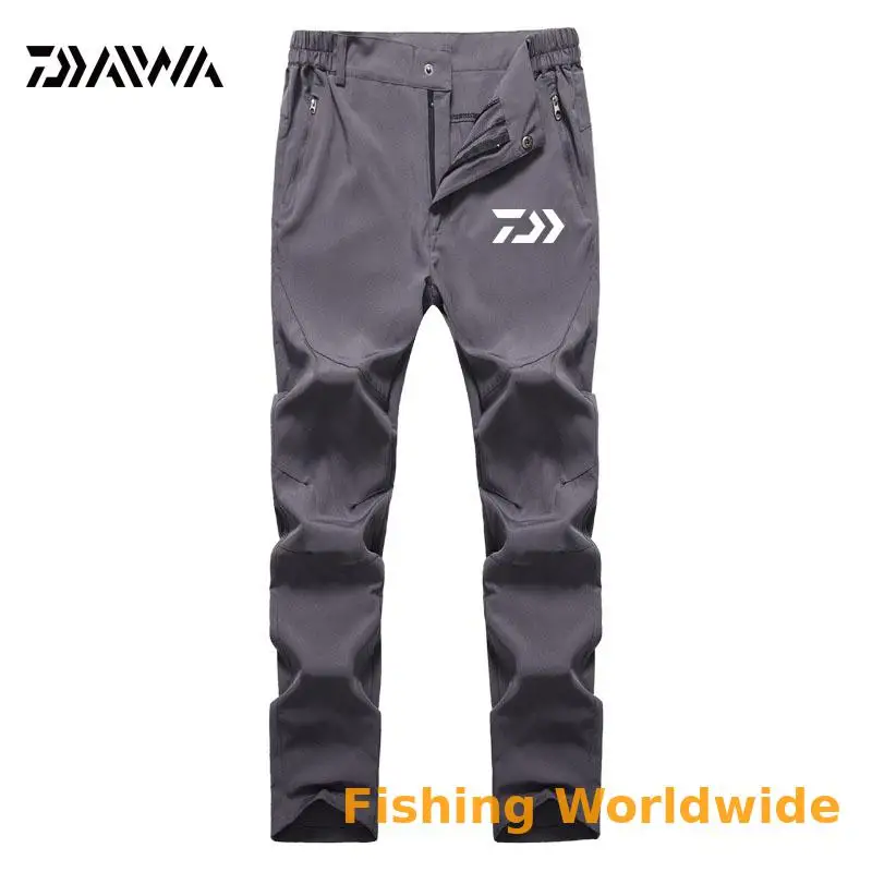Рыболовные штаны DAIWA DAWA летняя быстросохнущая эластичная Мужская одежда для
