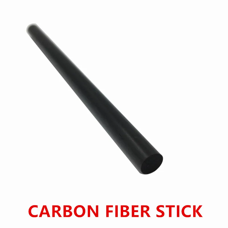 

1pc High Quality Solid Carbon Fiber Stick Carbon Rod Round Pole Suitable Model Aircraft, Kite, Handicraft, Racing Support Rods