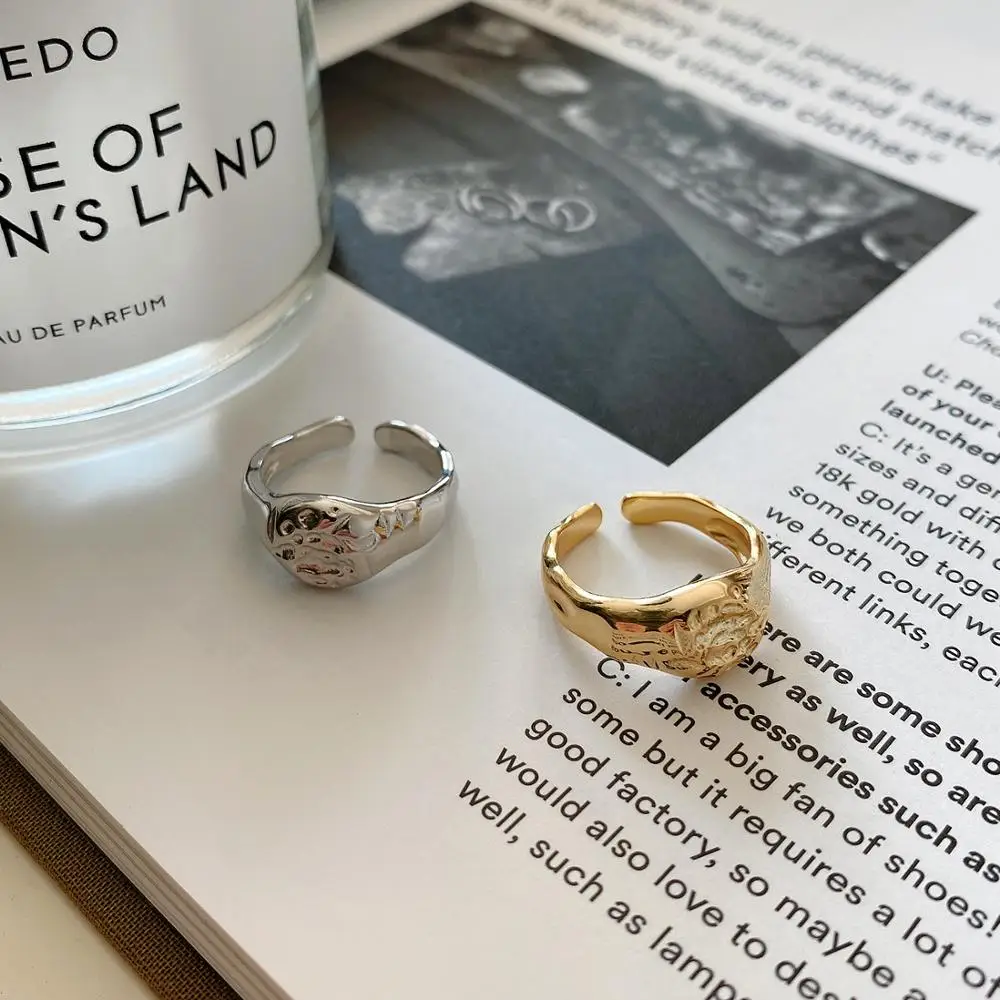 925 пробы серебряные обручальные кольца для женщин парные модные нестандартные