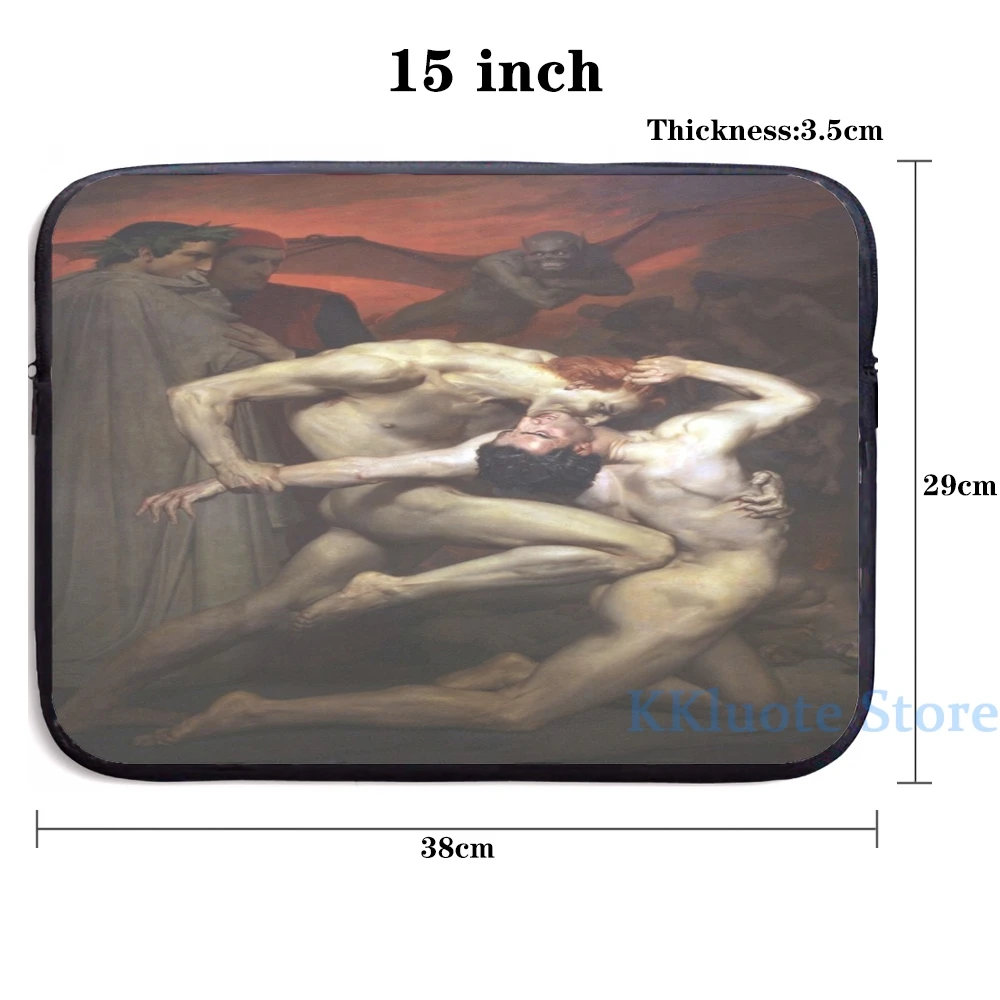 Забавный графический принт Dante and virgill-William Adolphe Bouguereau рюкзак с USB-зарядкой мужские