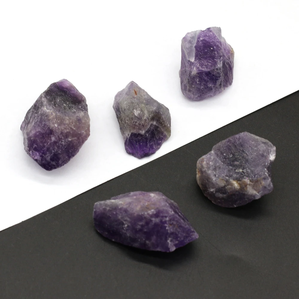 

20-30mm Natural Crystal Quartz Amethysts Gravel Rock Mineral Specimen Home Decoration Fish Tank Stone Jewelry