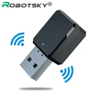 USB беспроводной Bluetooth 5,1 передатчик приемник ключ музыкальный приемник адаптер 3,5 мм AUX для ноутбука ТВ ПК автомобиля настольного компьютера