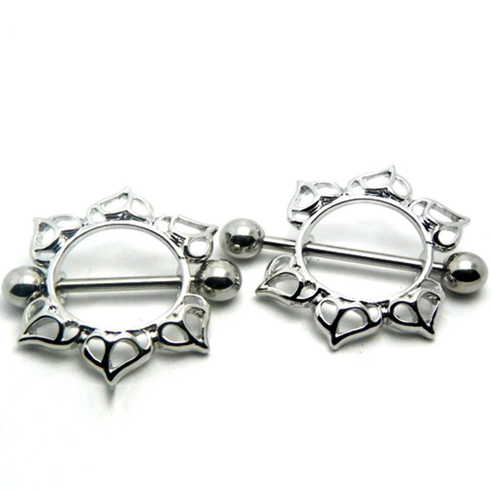 Сексуальные кольца из нержавеющей стали для сосков 1 шт. модная цепочка живота