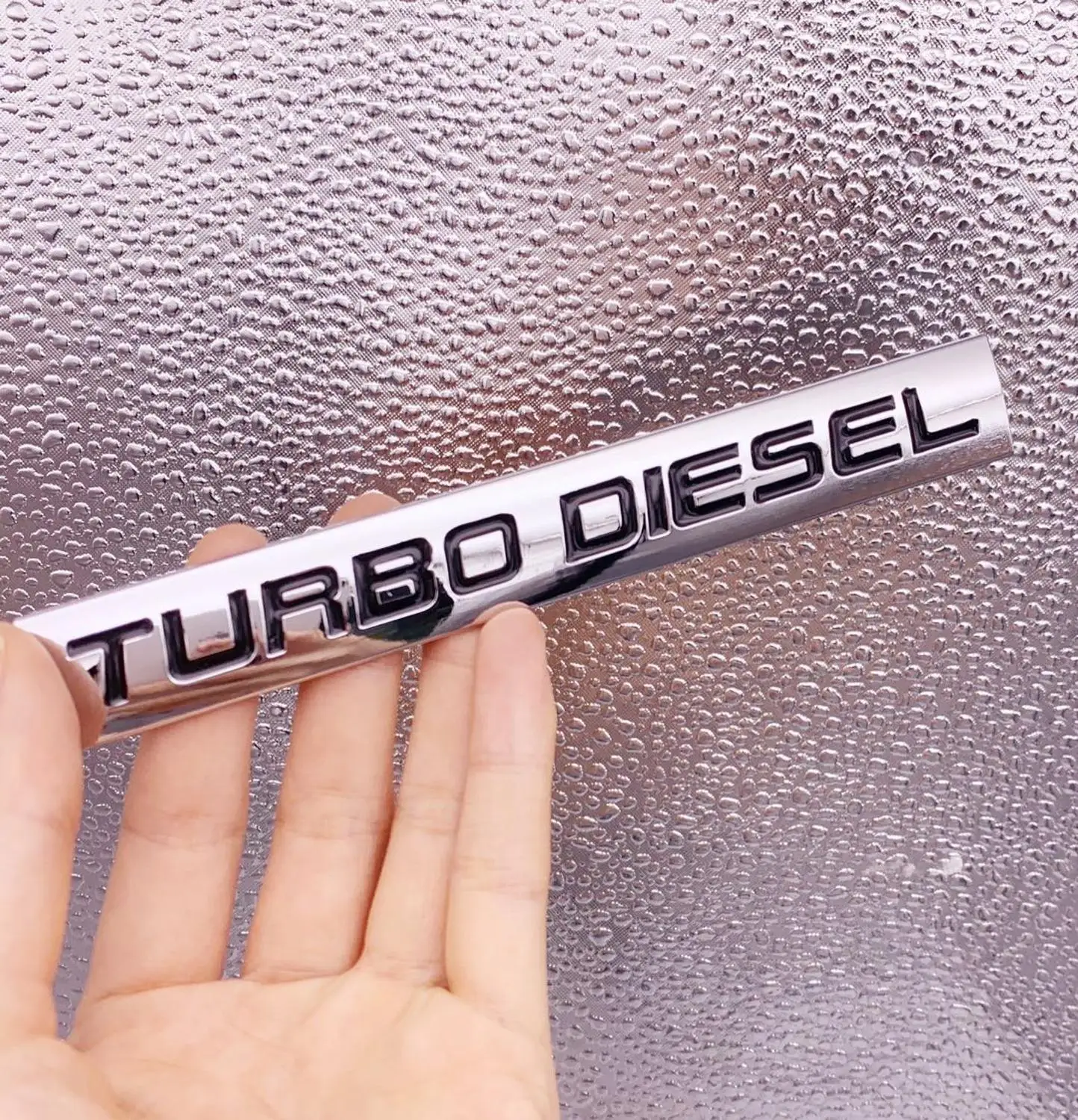 

2pcs Car Stickers TURBO DIESEL Car Side Wing Fender Badge Emblem Auto Rear Trunk accessories car styling Automobiles Car sticker