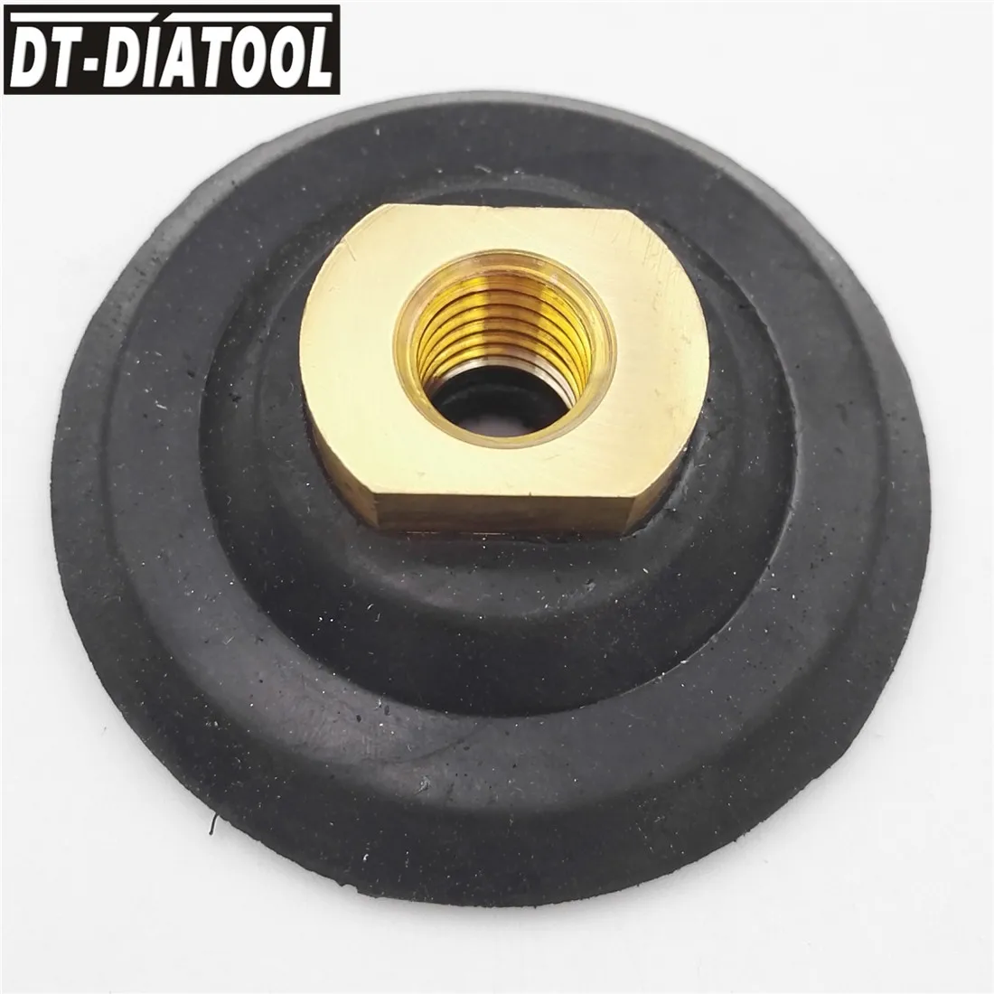DT-DIATOOL 1 шт. задняя накладка на основе M14 или 5/8-11 диаметром 80/100/125 мм, резиновые 3 