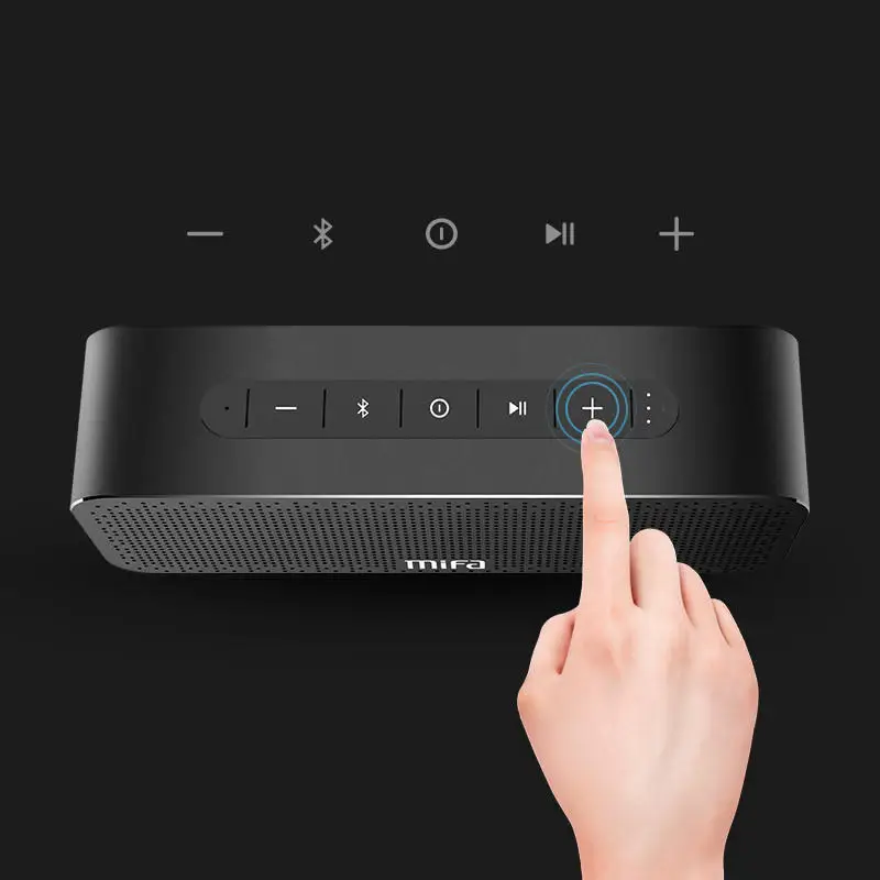 MIFA A20 металлический Портативный наушники вкладыши TWS с 30 Вт bluetooth Динамик из