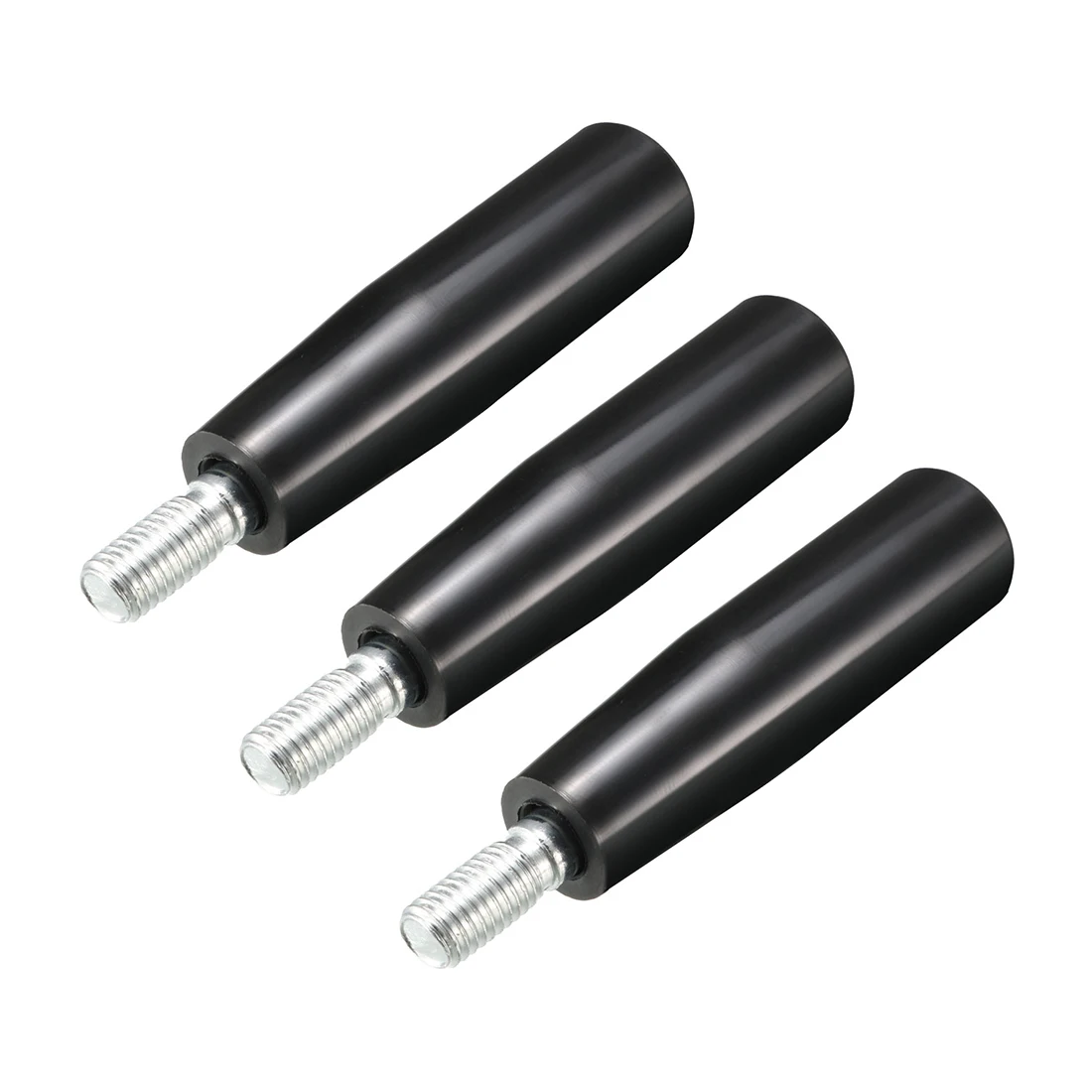 

3Pcs Revolving Handwheel Machine Handle M12 Male Threaded Stem for Milling Machinery