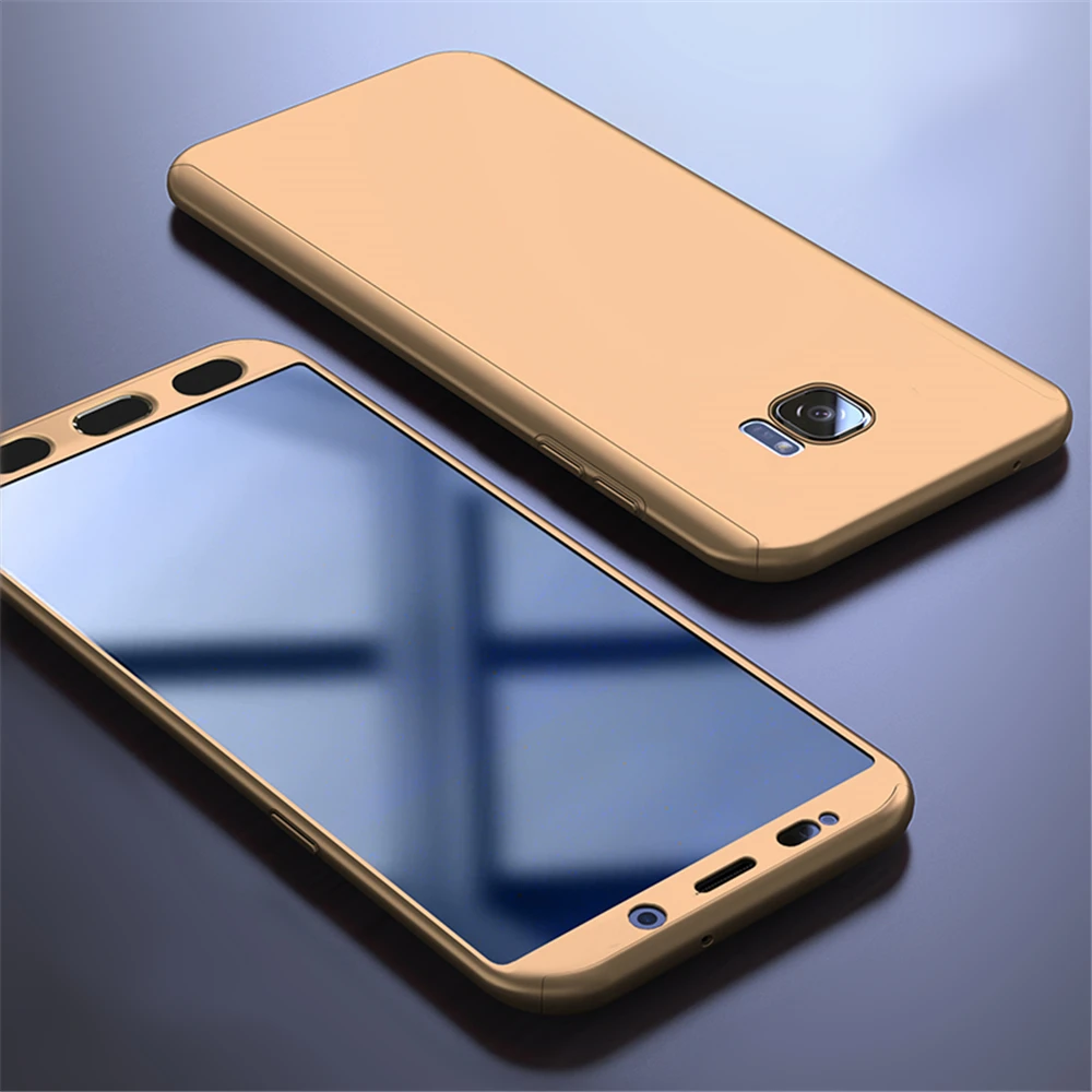 360 полная защита чехол для samsung Galaxy Note 5, 8, 9, S6 S7 край S8 S9 S10 плюс A6 A7 A8 A9 A70 5G A50 A40 A30 Стекло крышка