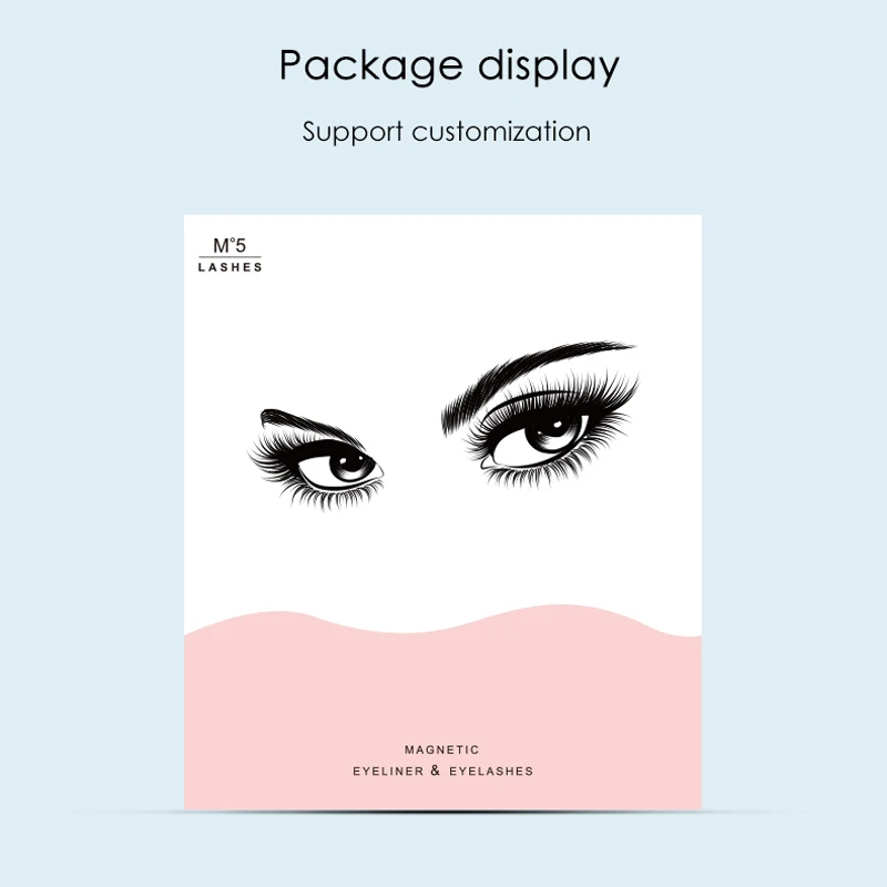 Магнитная жидкая подводка для глаз и магнитные накладные ресницы Пинцет Набор