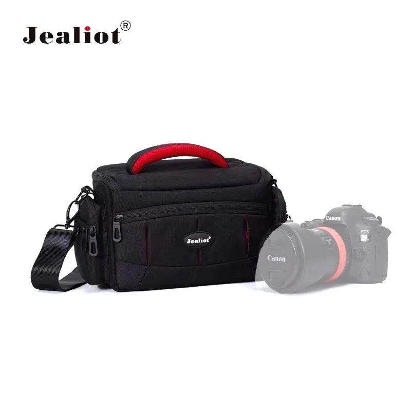 Сумка Jealiot для камеры Dslr сумка на плечо Водонепроницаемый чехол объектива фото