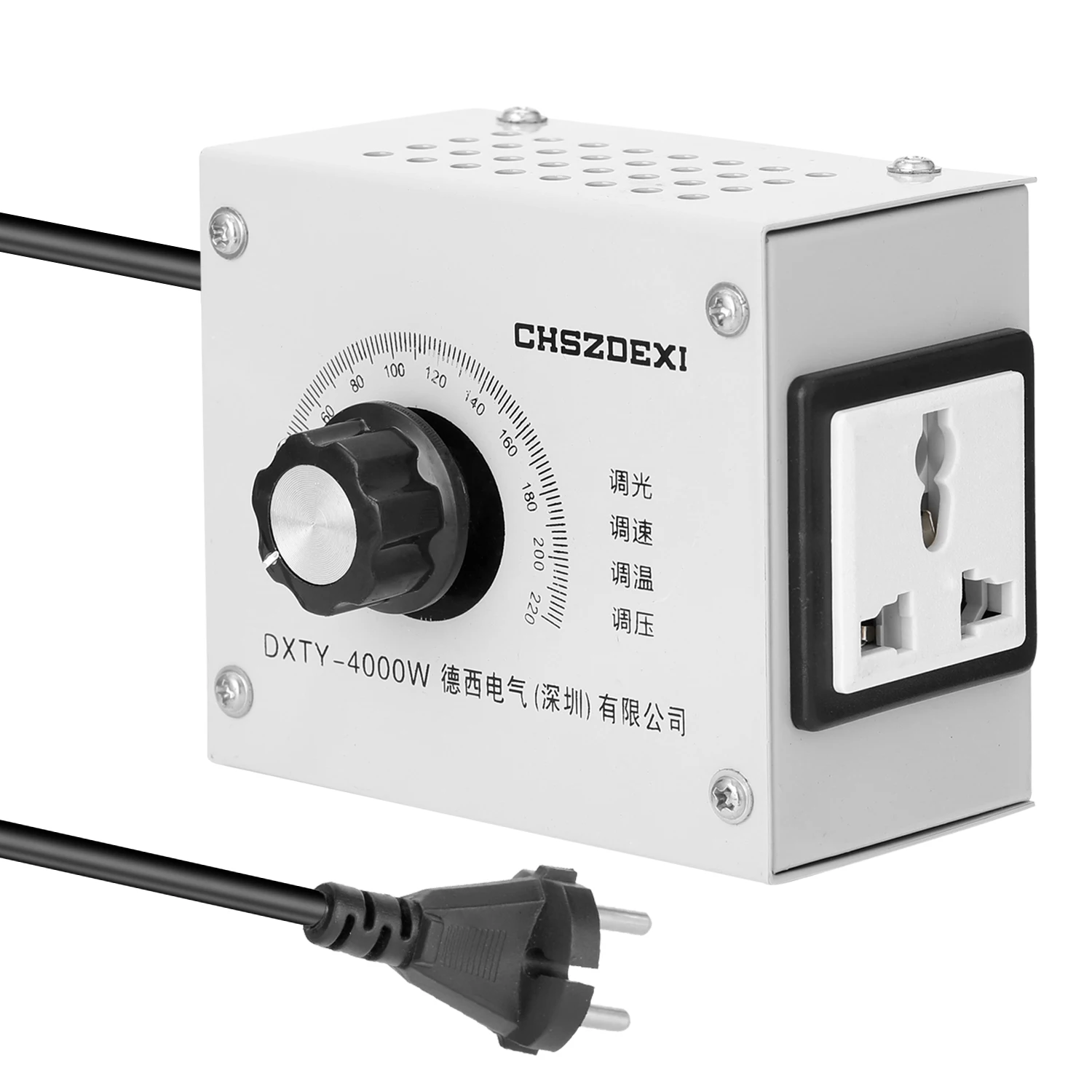 Компактный регулятор напряжения портативный скорости температуры света