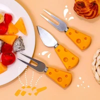 creative fruit knife fork spoon cute jam spread knife spoon butter toast shovel small fork cheese cheese western tableware