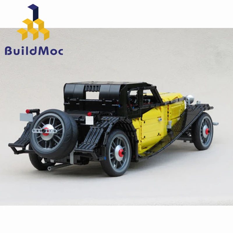 Конструктор MOC 50T детский Гоночная машина Классическая модель автомобиля