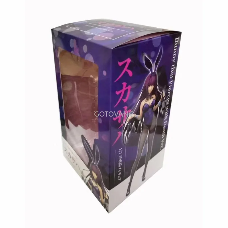 

28cm Fate/Grand Order Scathach Lancer Alter Sashi Ugatsu Bunny Girl Action Figure Sexy Girls PVC Model Action Figure Toys