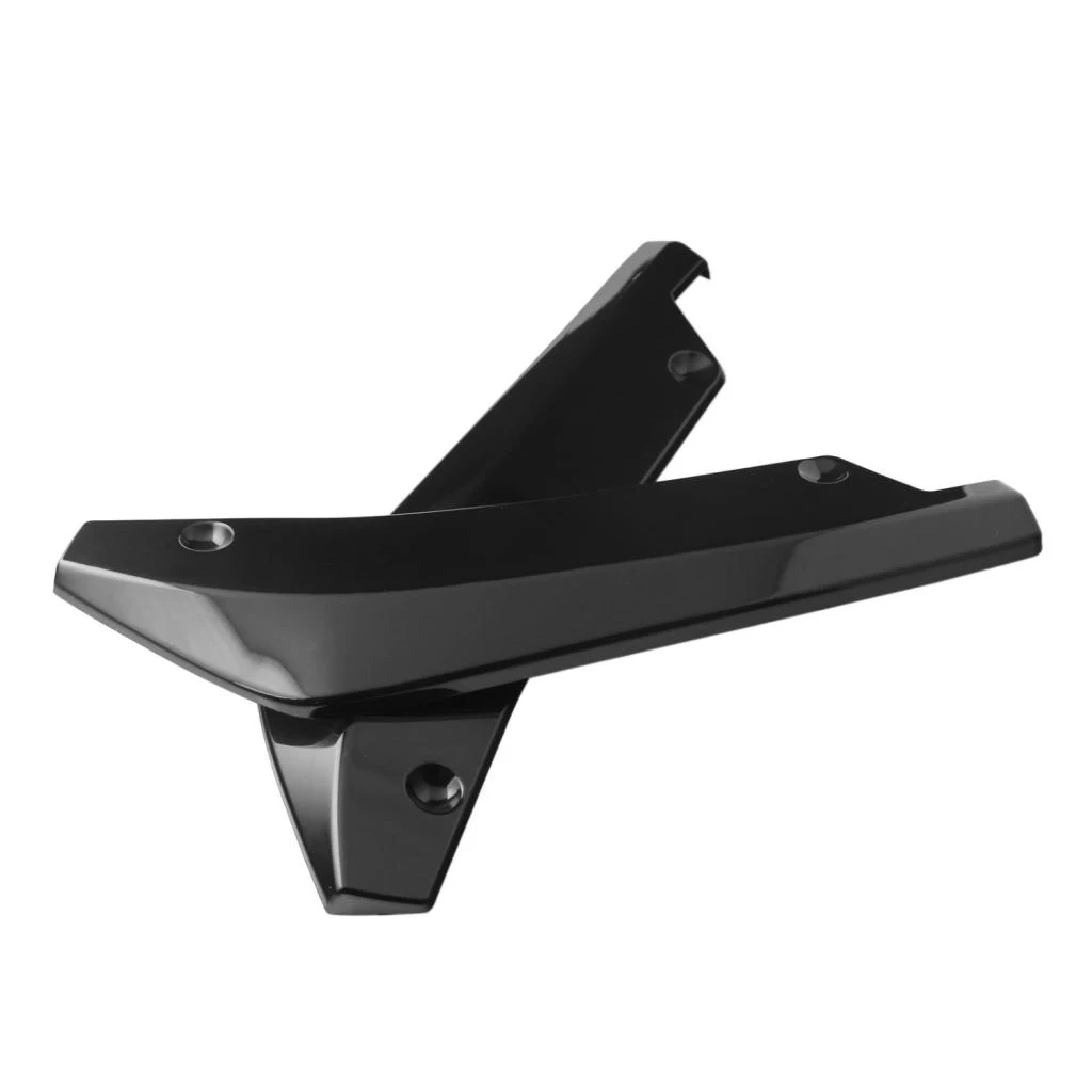 Пара универсальных черных разветвителей заднего бампера Canard защита диффузора