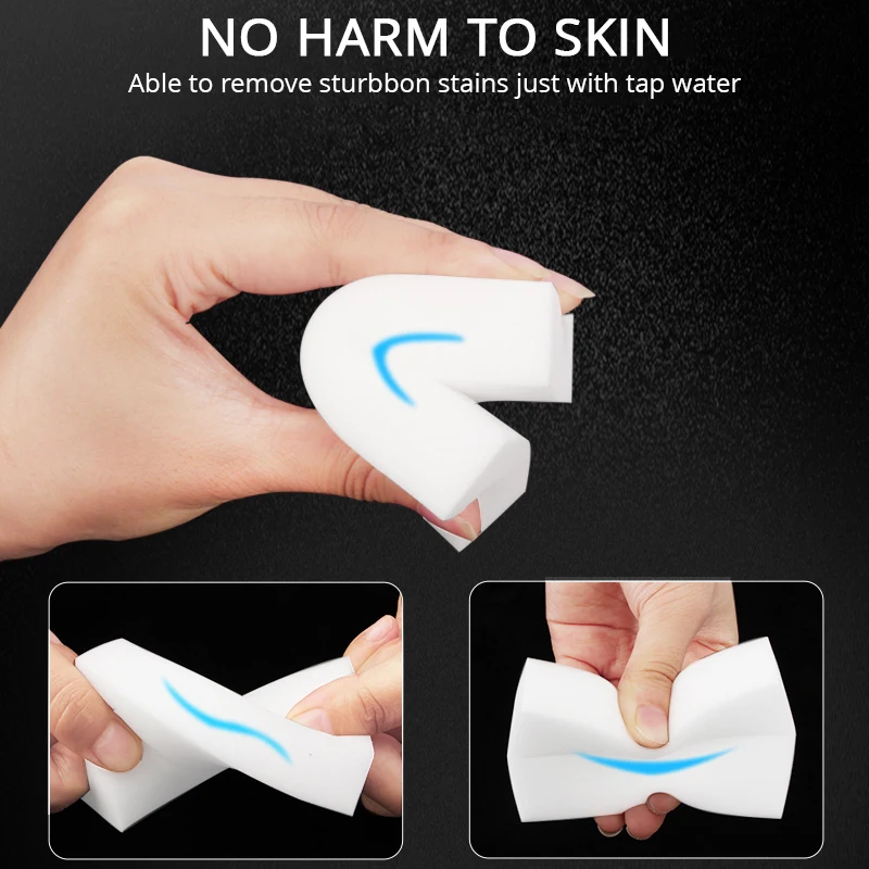 100 шт./лот белая волшебная губка ластик Меламиновый очиститель