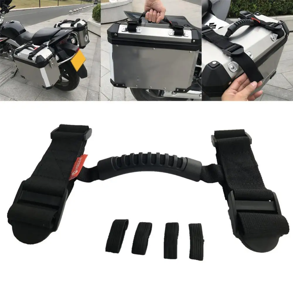 80% 2021 Hot Sell Motorcycle Side Box Strap Luggage Fixing Tie Handle Rope Motorbike Accessories
