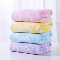 100 uzbekistan long cotton soft high absorbent face towel thick cotton bath towel beach towel for adults baby kids children